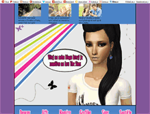 Tablet Screenshot of lovely-lovely-sims.blog.cz