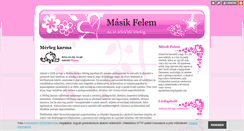 Desktop Screenshot of masikfelem.blog.hu
