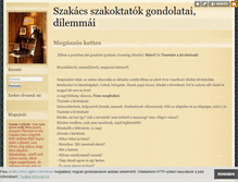Tablet Screenshot of dilemmaink.blog.hu