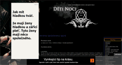 Desktop Screenshot of deti-noci.blog.cz