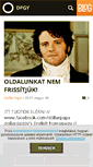 Mobile Screenshot of ittvagyunk.blog.hu