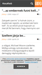 Mobile Screenshot of kocafuto.blog.hu