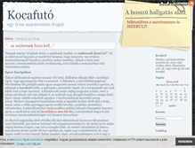 Tablet Screenshot of kocafuto.blog.hu