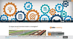 Desktop Screenshot of klikkmarketing.blog.hu