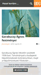 Mobile Screenshot of agaleria.blog.hu