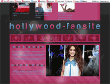 Tablet Screenshot of hollywood-fansite.blog.cz