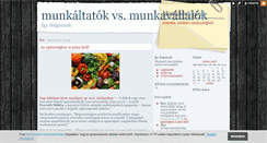 Desktop Screenshot of igydolgozunk.blog.hu