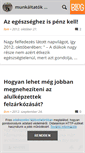 Mobile Screenshot of igydolgozunk.blog.hu