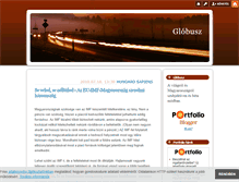 Tablet Screenshot of globusz.blog.hu
