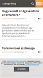 Mobile Screenshot of lobogo.blog.hu
