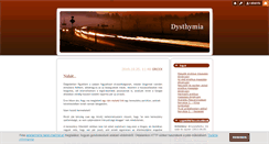Desktop Screenshot of dysthymia.blog.hu