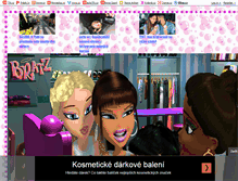 Tablet Screenshot of bratz-team-ragazze.blog.cz