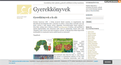 Desktop Screenshot of gyerekkonyvek.blog.hu