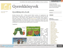 Tablet Screenshot of gyerekkonyvek.blog.hu
