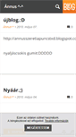 Mobile Screenshot of annusszeretiapuncstxd.blog.hu