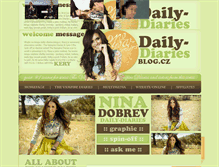 Tablet Screenshot of daily-diaries.blog.cz