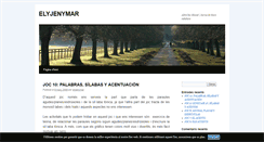 Desktop Screenshot of elyjenymar.blog.cat