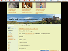 Tablet Screenshot of hrady.blog.cz