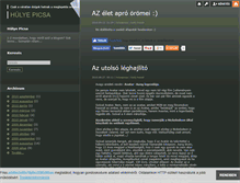 Tablet Screenshot of hulye-picsa.blog.hu