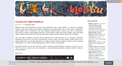 Desktop Screenshot of geekz.blog.hu
