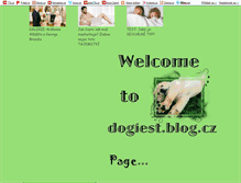 Tablet Screenshot of dogiest.blog.cz