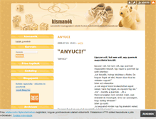 Tablet Screenshot of kismanok.blog.hu