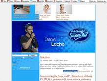 Tablet Screenshot of denis-lacho.blog.cz
