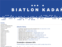 Tablet Screenshot of biatlon-kadan.blog.cz