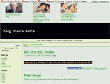 Tablet Screenshot of jkant.blog.cz