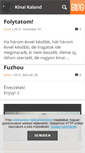 Mobile Screenshot of kinaikaland.blog.hu