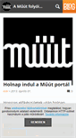 Mobile Screenshot of muut.blog.hu