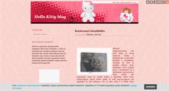 Desktop Screenshot of hellokitty.blog.hu