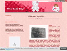 Tablet Screenshot of hellokitty.blog.hu