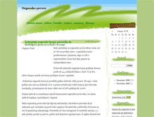 Tablet Screenshot of organskopovrce.blog.rs
