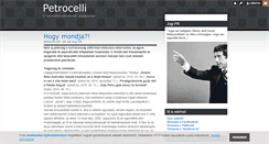 Desktop Screenshot of petrocelli.blog.hu