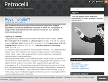 Tablet Screenshot of petrocelli.blog.hu