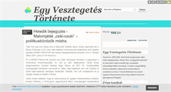 Desktop Screenshot of egyvesztegetestortenete.blog.hu