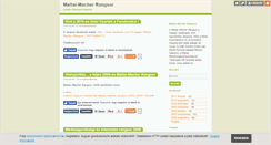 Desktop Screenshot of mattai-macher.blog.hu