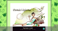 Desktop Screenshot of cajovnaprozeny.blog.cz