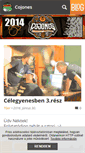 Mobile Screenshot of cojones.blog.hu