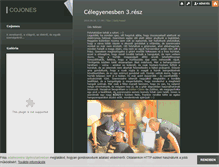 Tablet Screenshot of cojones.blog.hu