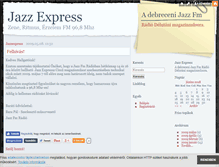 Tablet Screenshot of jazzexpress.blog.hu