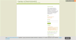 Desktop Screenshot of gyogynovenyek.blog.hu