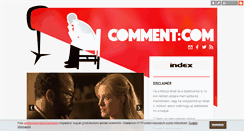 Desktop Screenshot of comment.blog.hu