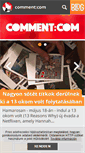 Mobile Screenshot of comment.blog.hu