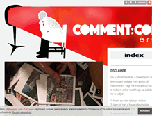 Tablet Screenshot of comment.blog.hu