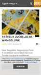 Mobile Screenshot of lucullus.blog.hu