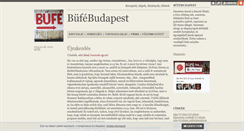 Desktop Screenshot of bufe.blog.hu