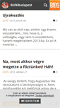 Mobile Screenshot of bufe.blog.hu
