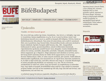 Tablet Screenshot of bufe.blog.hu